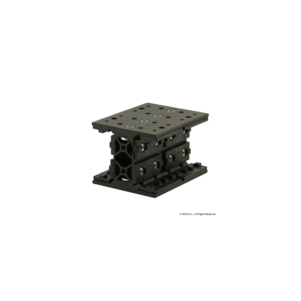 Long Dbl Unibearing Assy, 25-2550X100mm