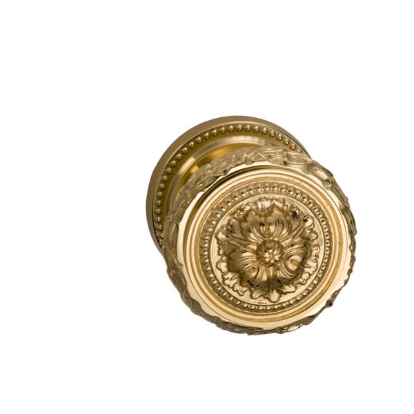 Knob Priv 2-3/4" BS Full Lip 1-3/4" Door Bright Brass 260