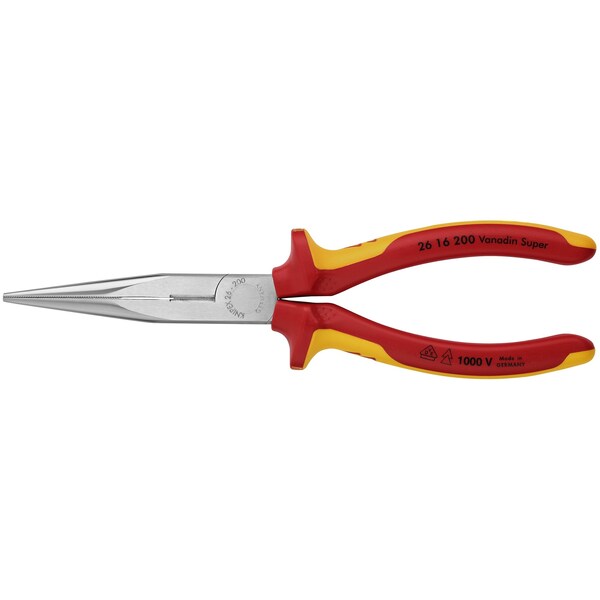 Long Nose Pliers with Cutting Edges, 8