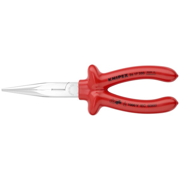 Long Nose Pliers with Cutting Edges, 8