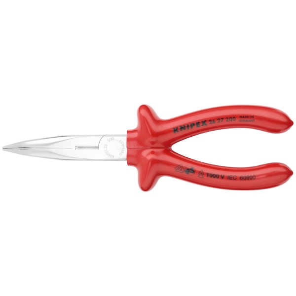 Long Nose Pliers with Cutting Edges, 8