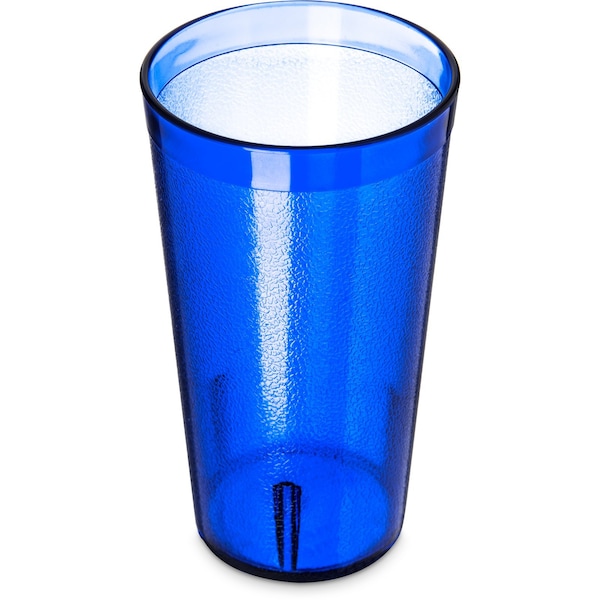 SAN Plastic Tumbler, 16 oz., Blue, PK72