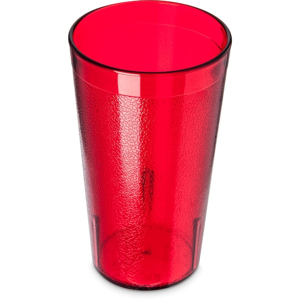 SAN Tumbler, 12 oz., 12/Pack, Ruby, PK6