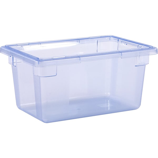 Strge Container, 5 gal., 18x12x9", Blue, PK6