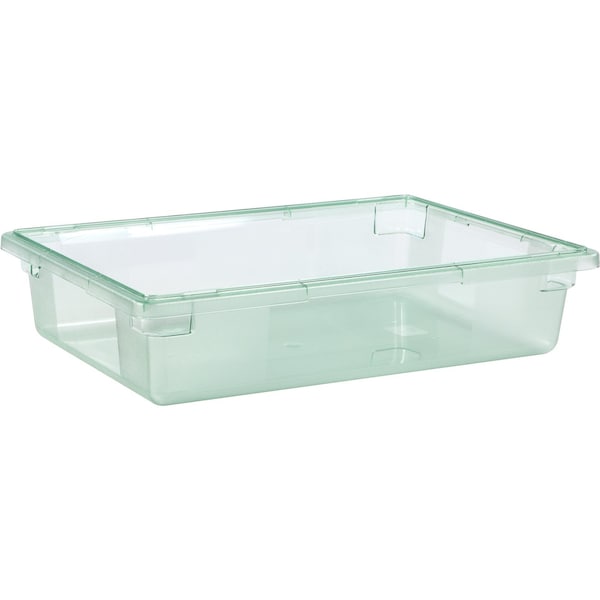 Strge Container, 8.5 gal., 26x18x6", Gr, PK6