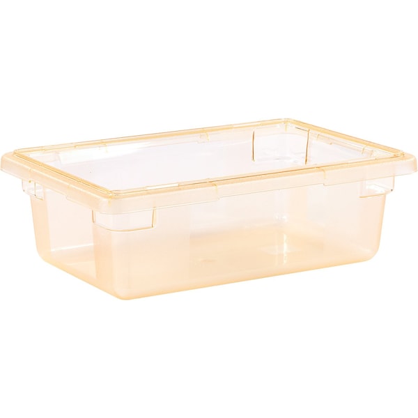 Strge Container, 3.5 gal., 18x12x6", Yl, PK6