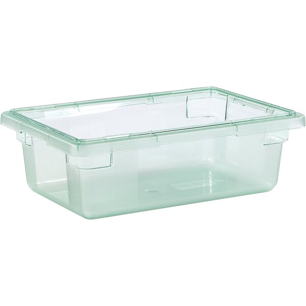 Strge Container, 3.5 gal., 18x12x6", Gr, PK6