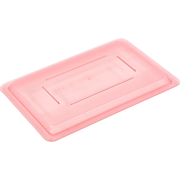 Storage Container Lid, 18"x12", Red, PK6