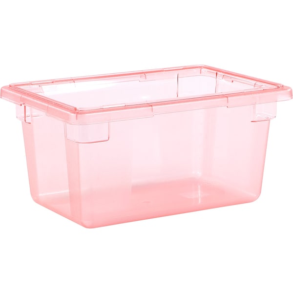 Strge Container, 5 gal., 18x12x9", Red, PK6