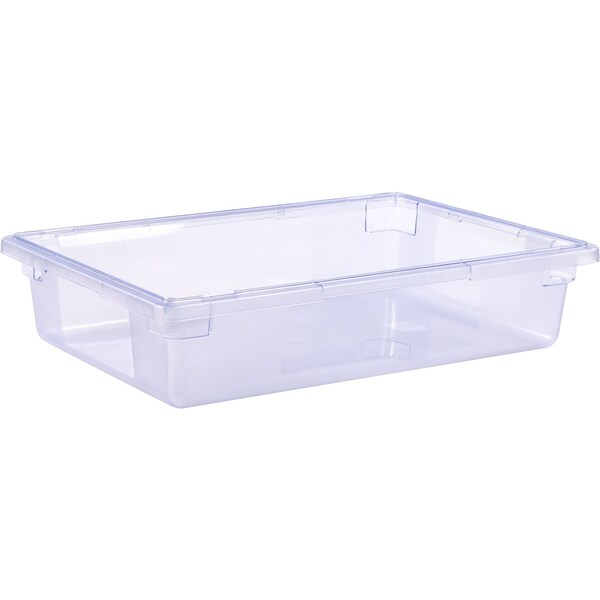 Strge Container, 8.5 gal., 26x18x6", Bl, PK6
