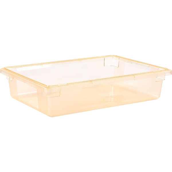 Strge Container, 8.5 gal., 26x18x6", Yl, PK6