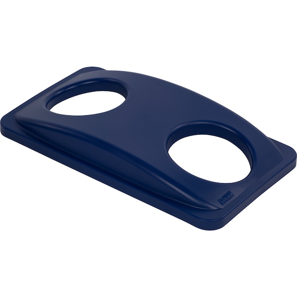 Recycle Lid w/Bottle/Can Container, PK4