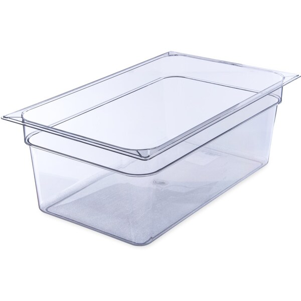 Full Food Pan PC, 8" D, Clr, PK6