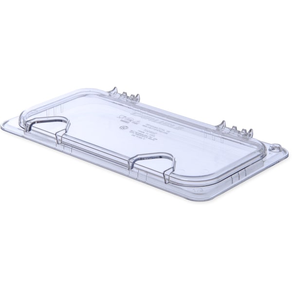 Hinged Univ Lid w/Hdl/2 Notch, 1/3, PK6