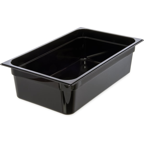 Full Food Pan HH, 6" D, Black, PK6