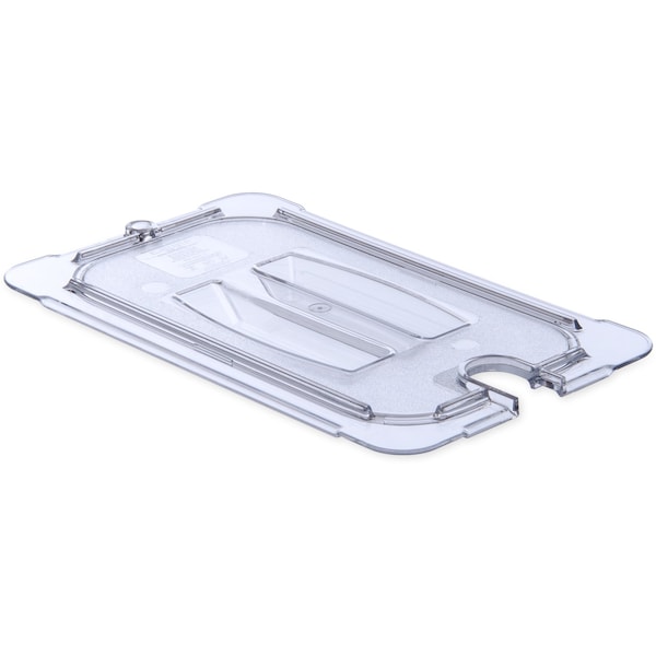 Univ Hndld NotchdLid, 1/4 Food Pan, Cl, PK6