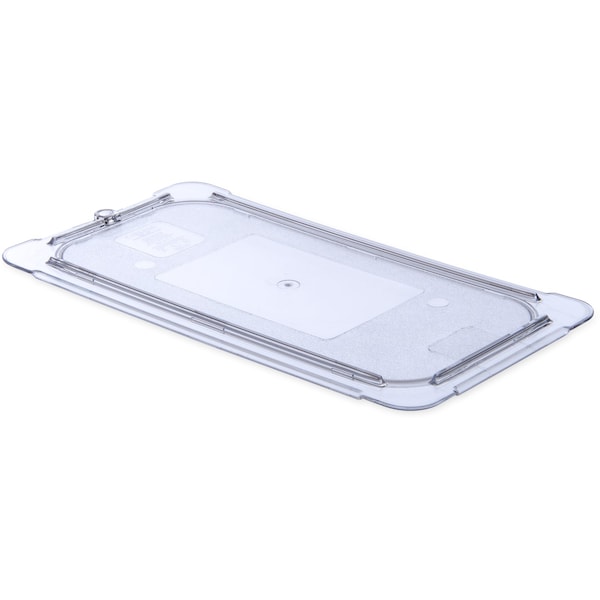Univ Flat Lid, 1/3 Sz Food Pan PC, Clr, PK6
