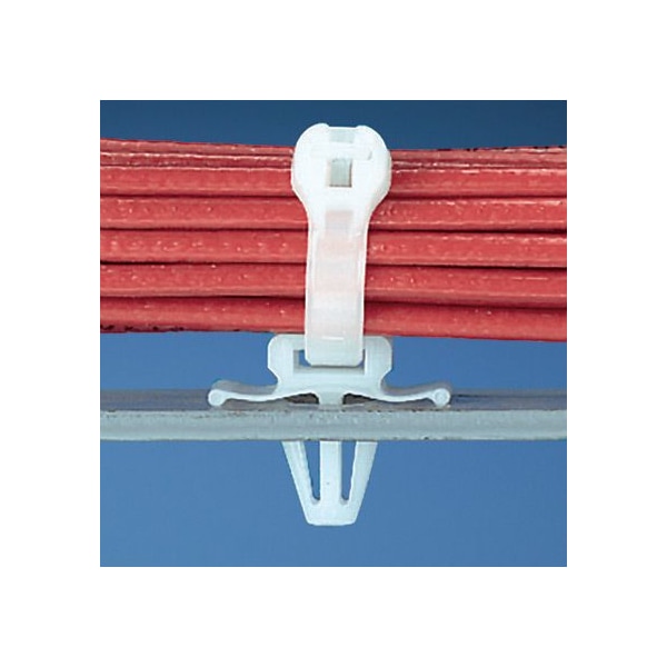 Cable Tie, Mnt, Wingedpsh Mnt, Wr, Bl, PK1000
