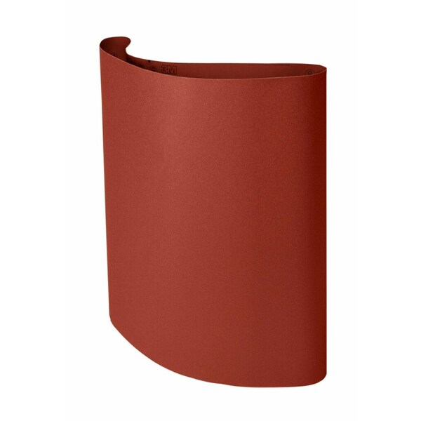 Sanding Belt, 37 in W, 75 in L, Open Coat, Aluminum Oxide, P180 Grit, Maroon