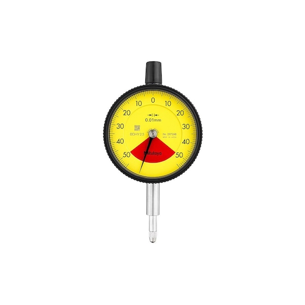 Dial indicator, 0.01-0.8 mm