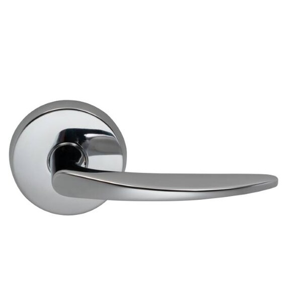 Lever Privacy 2-3/4" Backset, T Strike, 1-3/4" Door Bright Chrome 281