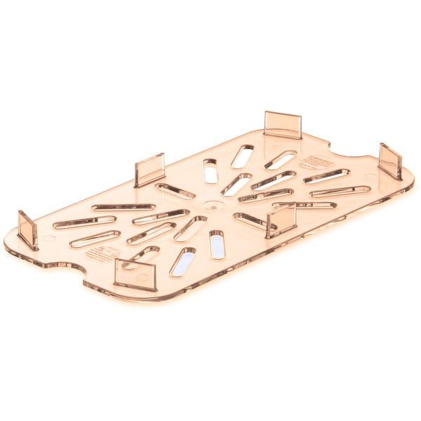 Drain Grate, Food Pan HH, 1/4, Amber, PK6