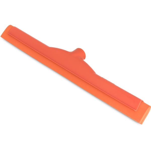 Dbl Foam Squeegee, 18", Orn, PK6