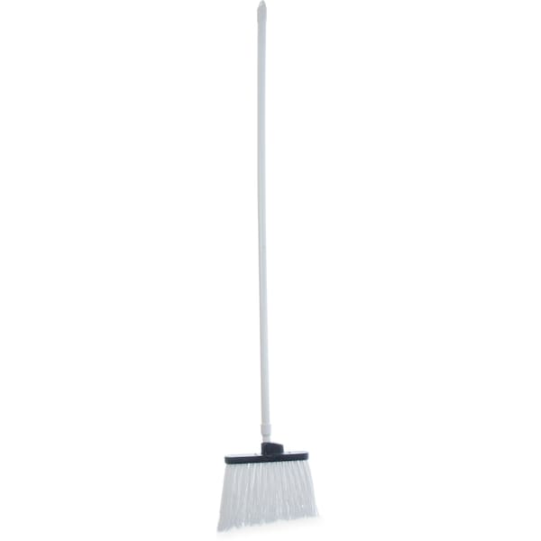 Angle Broom Unflagged, 56", Wht, PK12