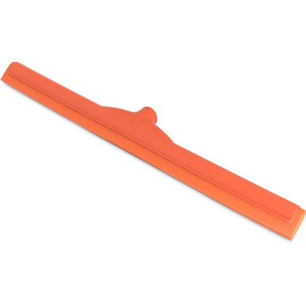 Dbl Foam Squeegee, 24", Orn, PK6
