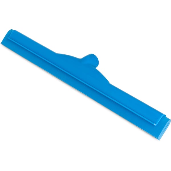 Dbl Foam Squeegee, 18", Blue, PK6