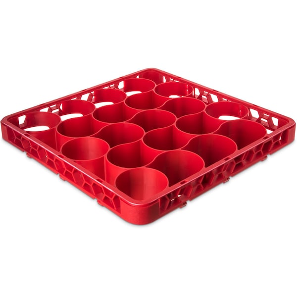 Long Glass Rack Ext, 20 Comp, Rd, PK4