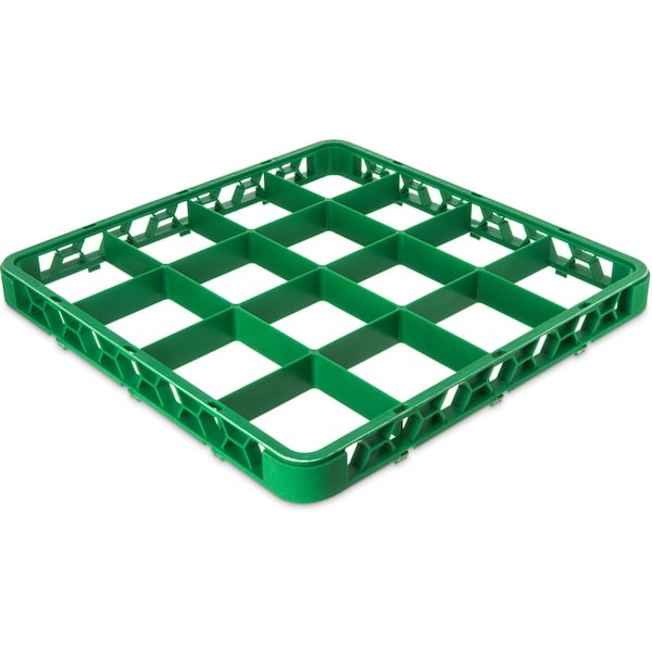 Dvde Glss Rack Ext, 1.78", Grn, 25 Comp, PK6