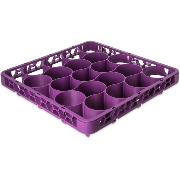 Long Glass Rack Ext, 20 Comp, Lavender, PK4