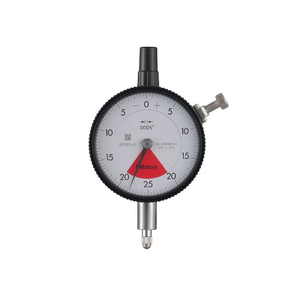 Dial indicators, 0.0005-0.04 in