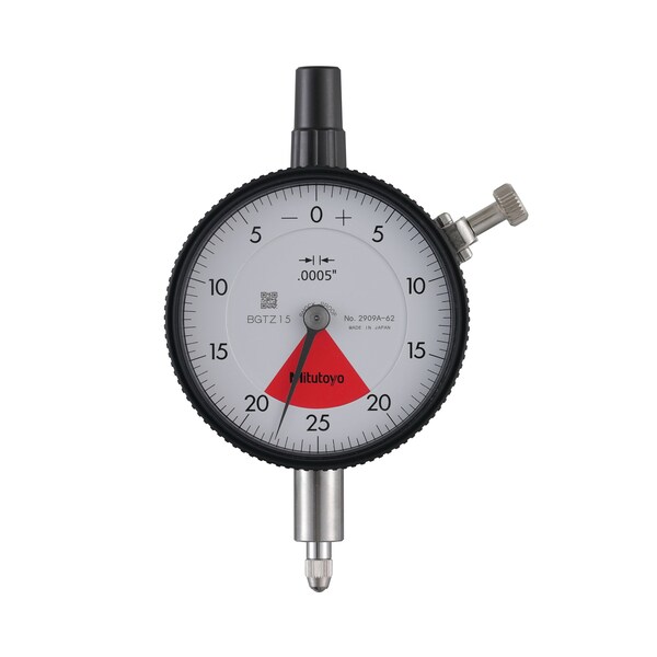 Dial indicators, 0.0005-0.04 in