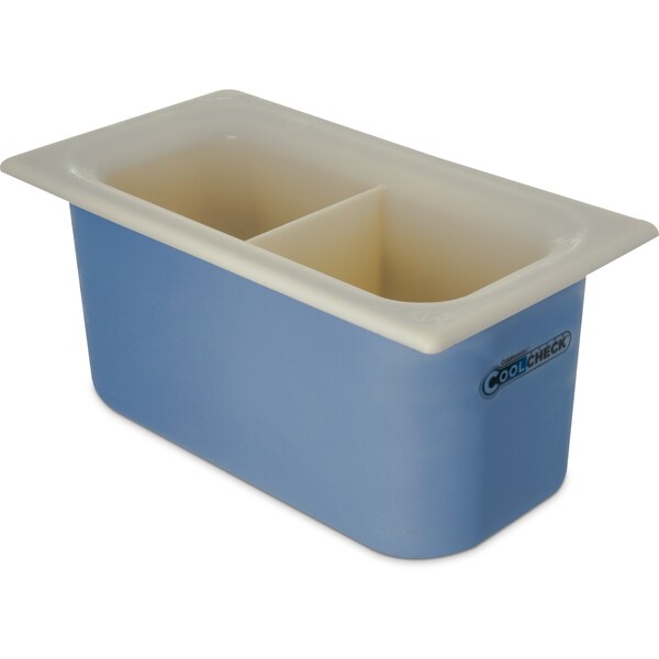 CoolChck, 6" D, 1/3-Sz Div Food Pn, 3.4 qt.