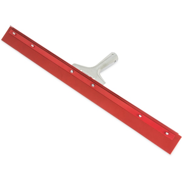 Str Red Gum Rbbr Floor Squeegee, 24", PK6