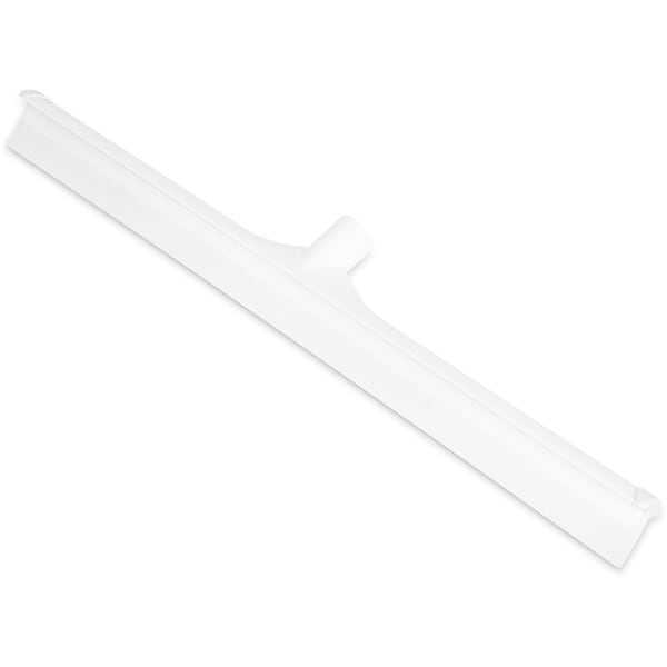 Single Blade Squeegee, 24", Wht, PK6