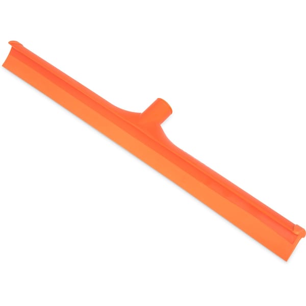 Single Blade Squeegee, 24", Org, PK6