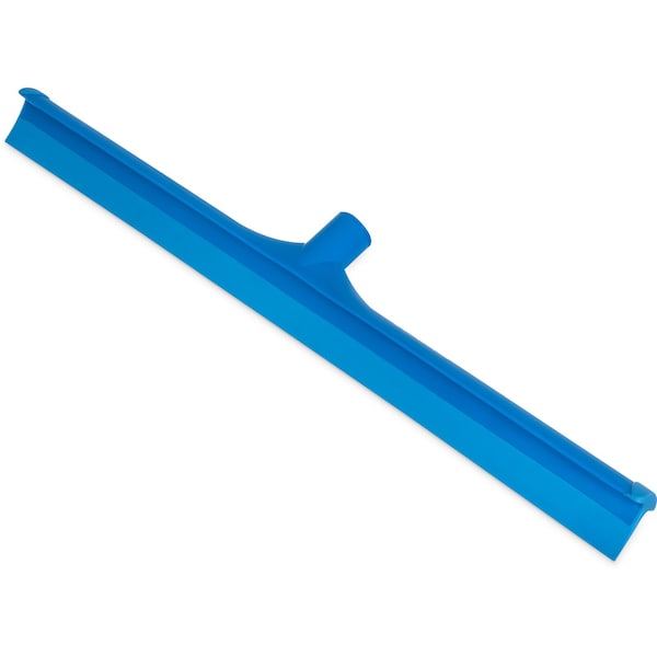 Single Blade Squeegee, 24", Blue, PK6