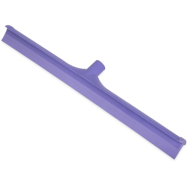 Single Blade Squeegee, 24", Purple, PK6