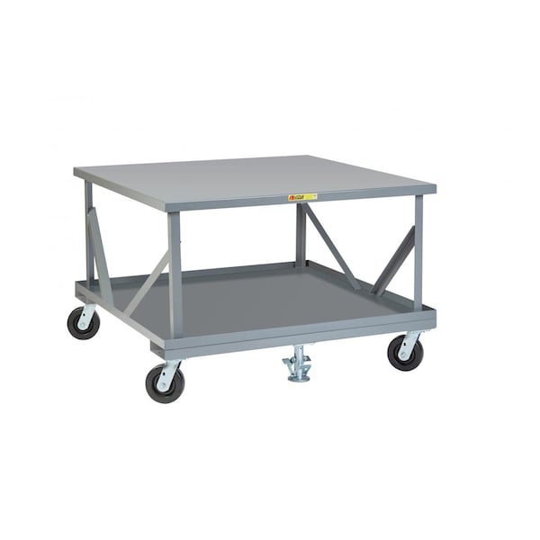Mobile Pallet Stand, Lower Deck, 42"X48", load retainers