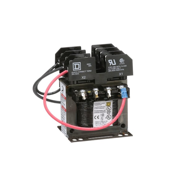 Control Transformer, 50 VA, Not Rated, 120V AC, 600V AC