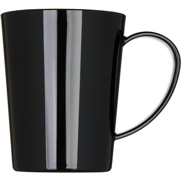 Mug, 12 oz., Blk, PK12