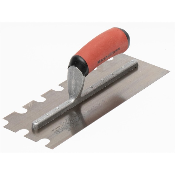 Notched Trowel, 5/8" x 5/8" x 1"