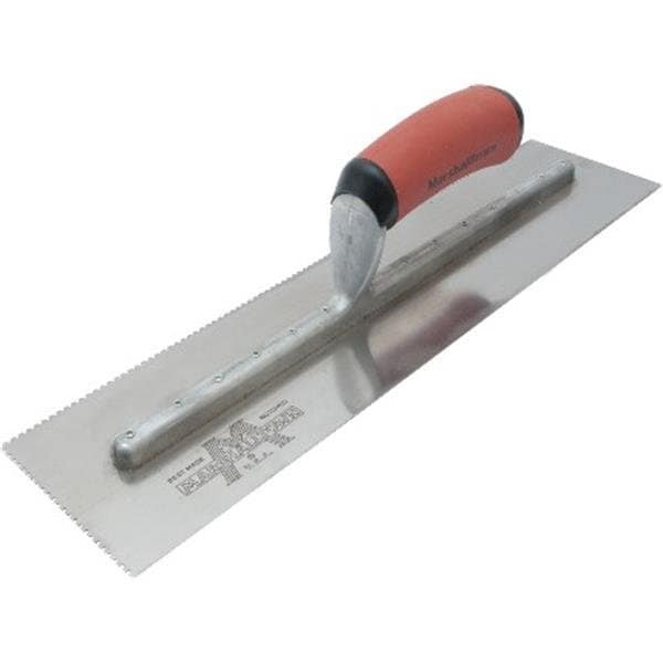 Notched Trowel, 1/16"x 1/16"x 1/32"