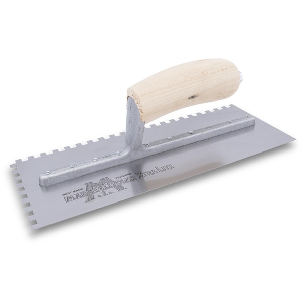 Notched Trwl, Cvrd Hndl, 3/32"x3/32"x3/32"