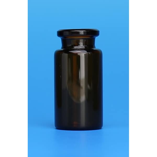 Amb Headspace Vials, 23x46 mm, Flat Bottom, 20mm Beveled Edge Crimp, PK100