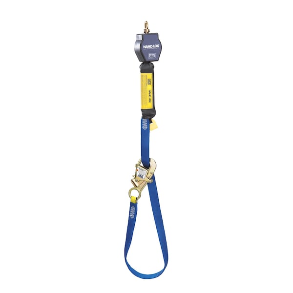 Nano-Lok(TM) Self Retracting Lifeline, 9 ft. Length, 420 lb. Weight Capacity