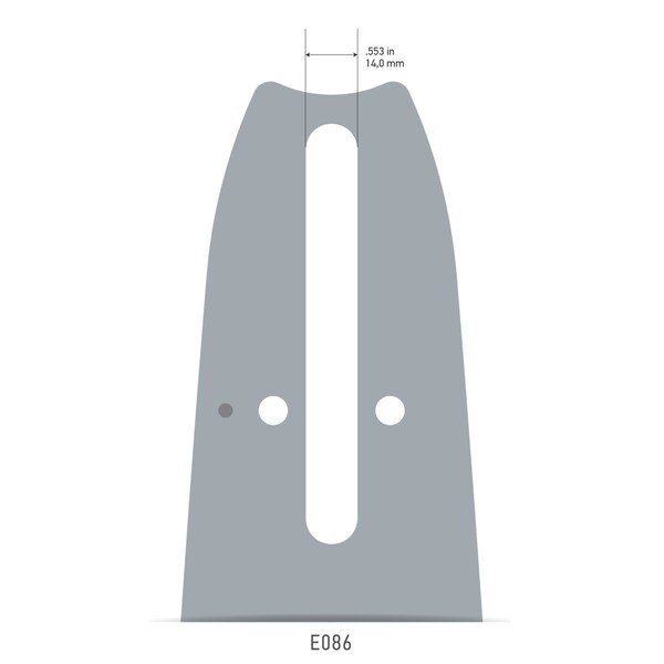 DuraCut Bar, .063"Gauge, E086 Bar Mnt, 42"